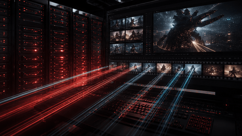 Media and entertainment render farm