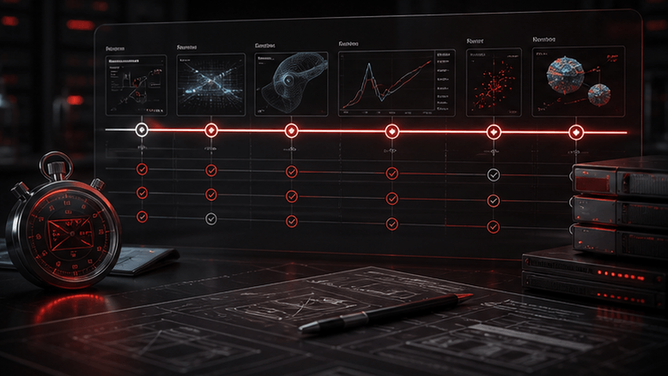 Slow proof of concept timeline with uncontrolled iterations